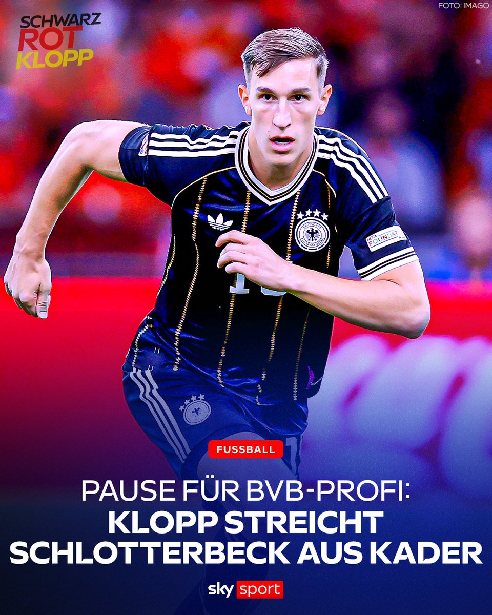 Sky Germany: ยูร์เกน คล็อปป์除名 นิโก้ ชล็อตเทอร์เบ็ค ออกจากรายชื่อเกมเจอ กรีซ