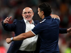Spain have 'no intention of stopping winning', says De la Fuente