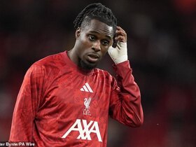 Jeremie Frimpong forced to watch Netherlands' clash with Serbia from stands as he left out of squad