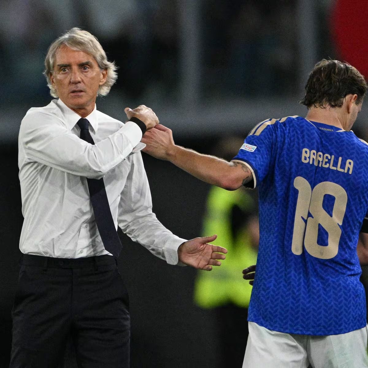La decisión de Mancini: 10 jugadores no viajan a Turquía; Barella y Maldini se quedan