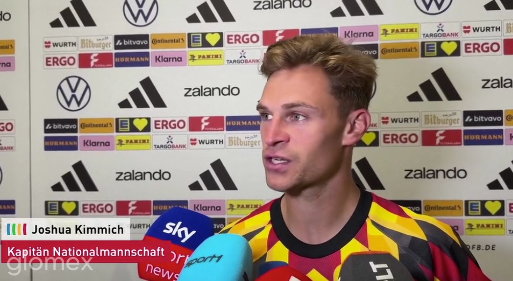 J. Kimmich พลาดการลงสนามสองนัดต่อไปให้เยอรมนี: น่าเสียดายมาก ผมหวังว่าจะได้อยู่ต่อ