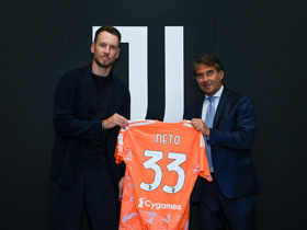 Neto completes Juventus return as Grabara replacement