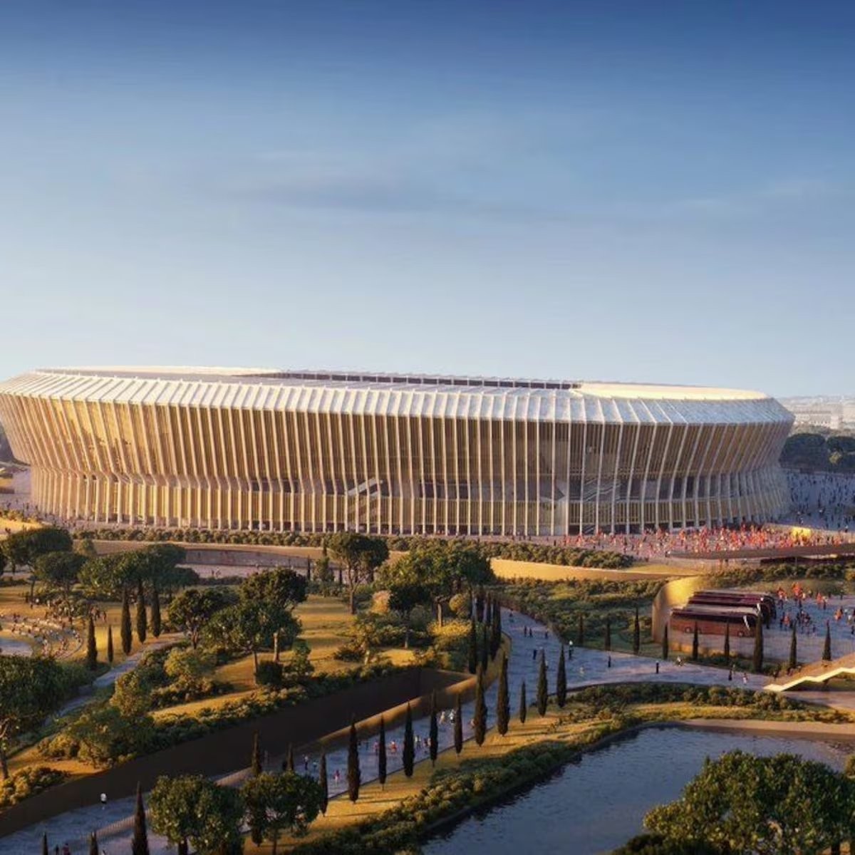 Luz verde para el estadio de ensueño de la Roma