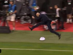 Zidane becomes an instant meme with celebration after Olise's last-gasp winner for France in Belgium