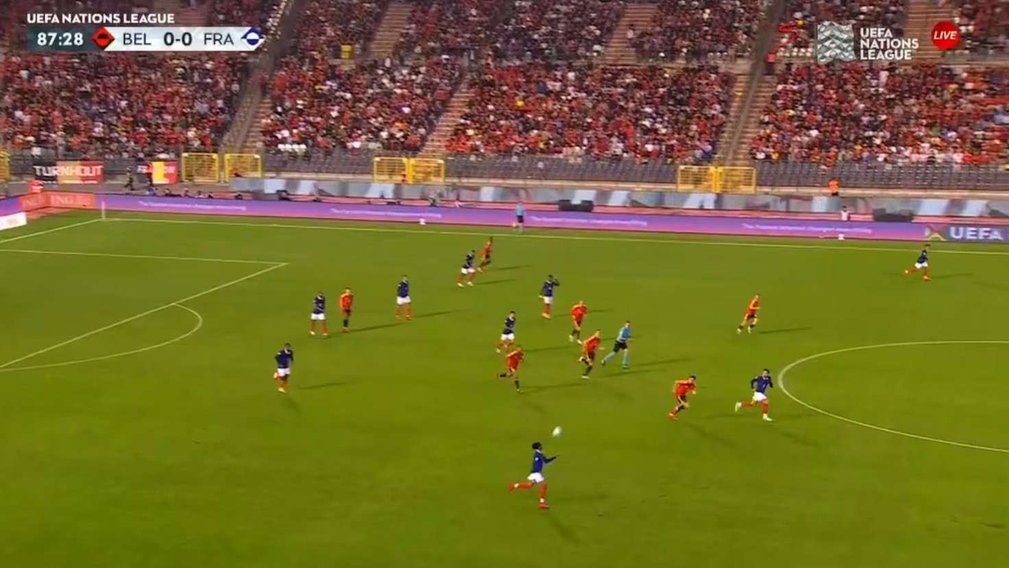 El golazo escandaloso de 70 metros de Olise que va a dar la vuelta al mundo