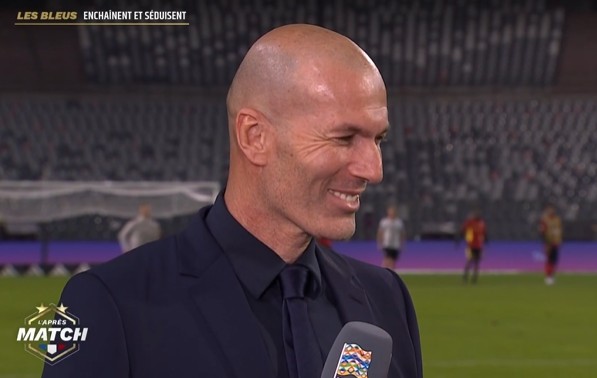 Zidane sobre chutar a bola na comemoração: "É uma libertação"; Eu sabia que era gol quando Olise avançou com a bola