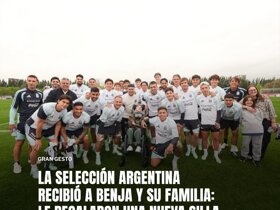 奥莱报：阿根廷国家队全体成员接待残疾儿童