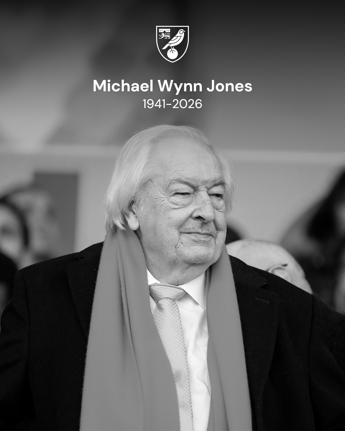 Fallece Michael Wynn-Jones, presidente honorario vitalicio del Norwich City, a los 85 años
