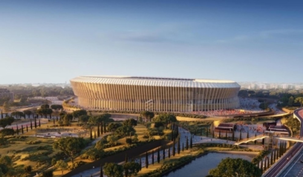 Gazzetta dello Sport: AS Roma's new stadium to open in 2031, projected to generate €153.6 million in first year