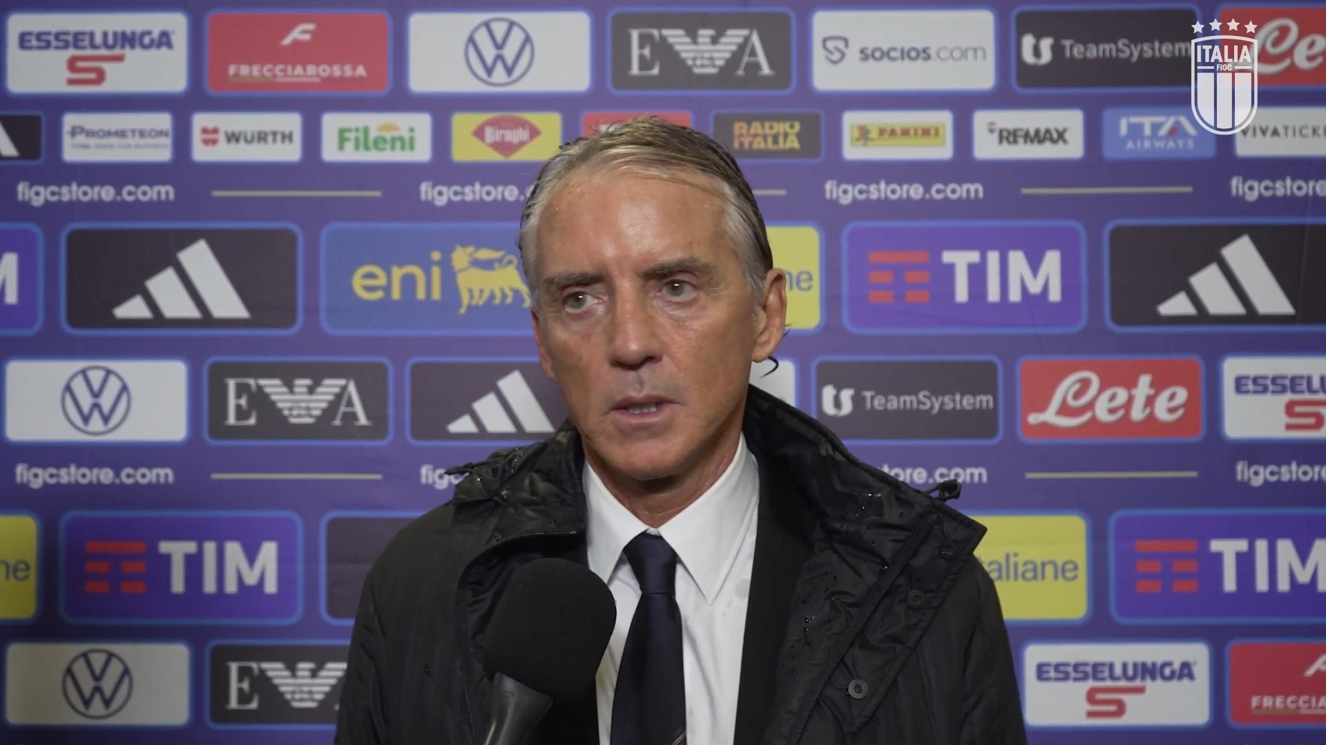 Mancini : J'espérais un match de haut niveau, mais ce n'était pas garanti