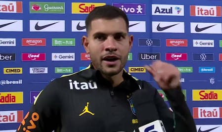 Guimarães: Anche Vinicius deve segnare, vogliamo solo il miglior risultato per il Brasile