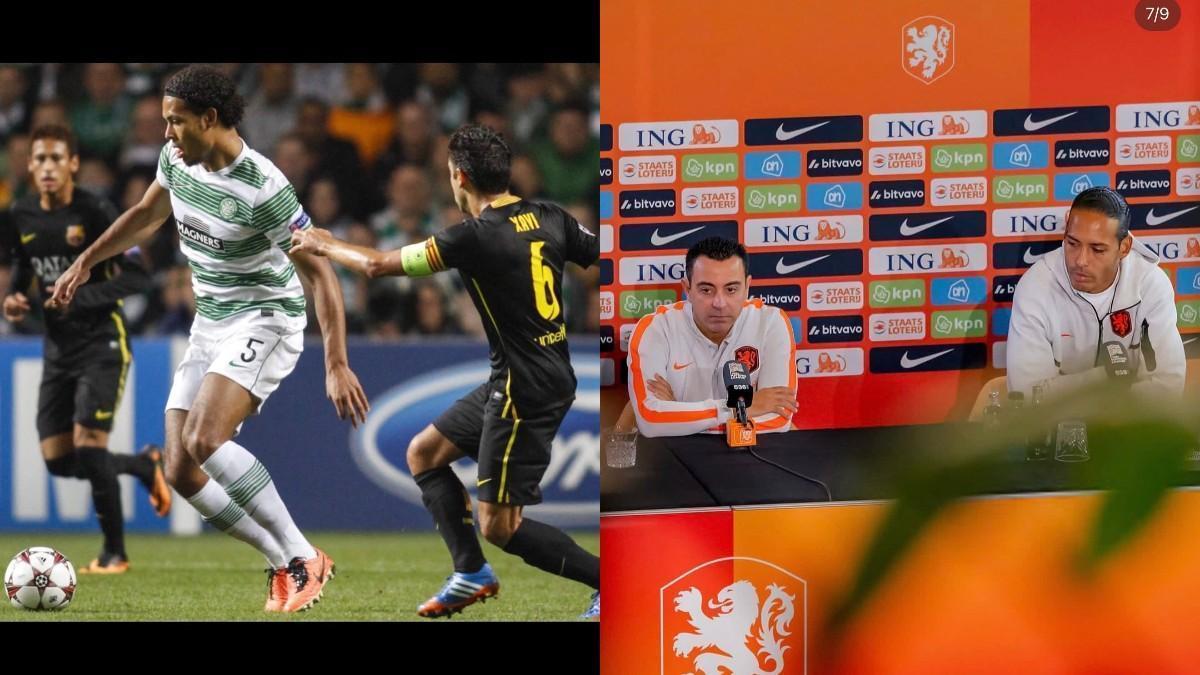 Van Dijk saudarsa Xavi nas redes sociais: Fui convencido a ficar em 10 segundos