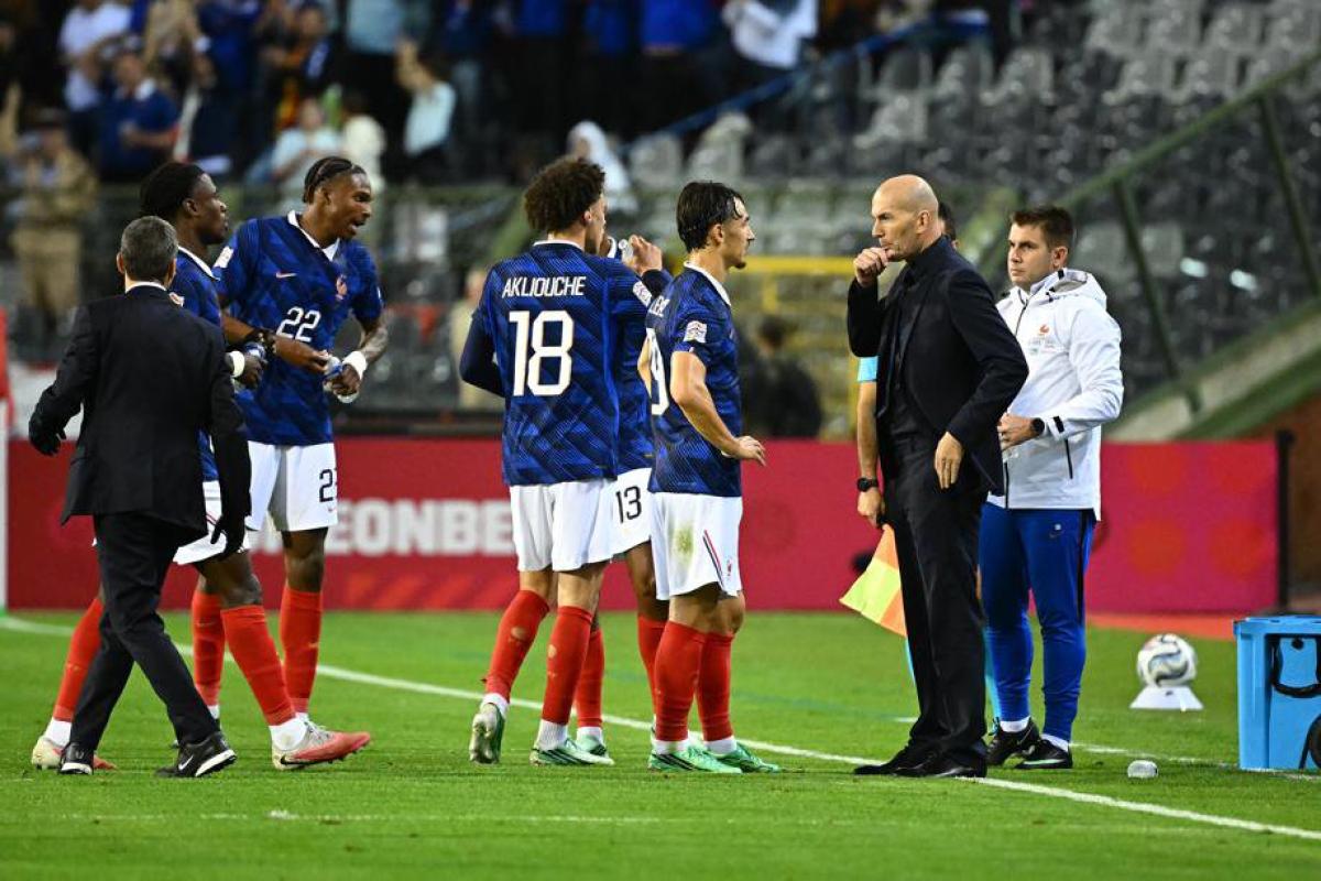 L'Équipe: Zidane wechselt neun Spieler aus – Frankreichs Team mit Durchschnittsalter von 23,9 Jahren