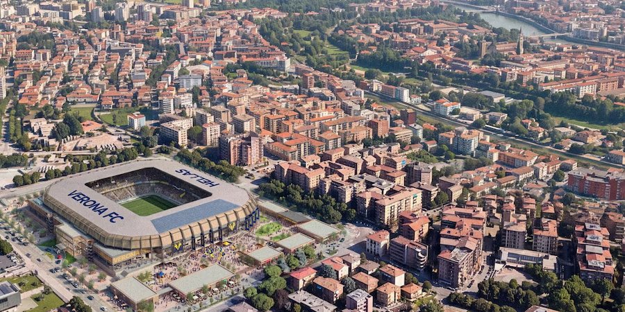 Gazzetta dello Sport: Hellas Verona reicht Plan für 300-Millionen-Euro-Stadion mit 30.000 Plätzen ein