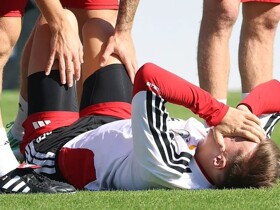 BILD: Nico Schlotterbeck will leave the national team camp with an ankle injury