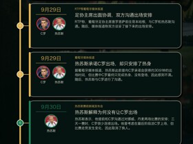 假期刚起床？你懂用图捋清C罗退营风波