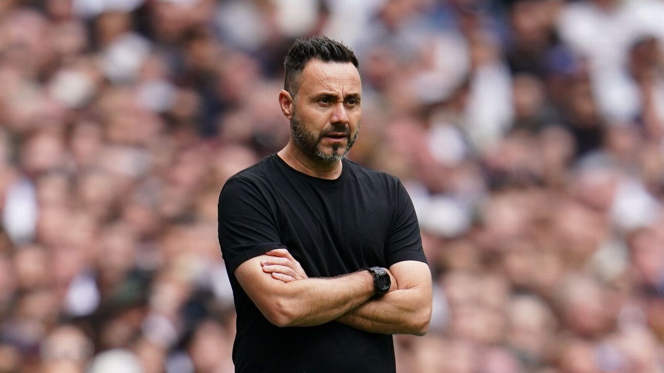 Tottenham CEO back De Zerbi, says rebuild needs time