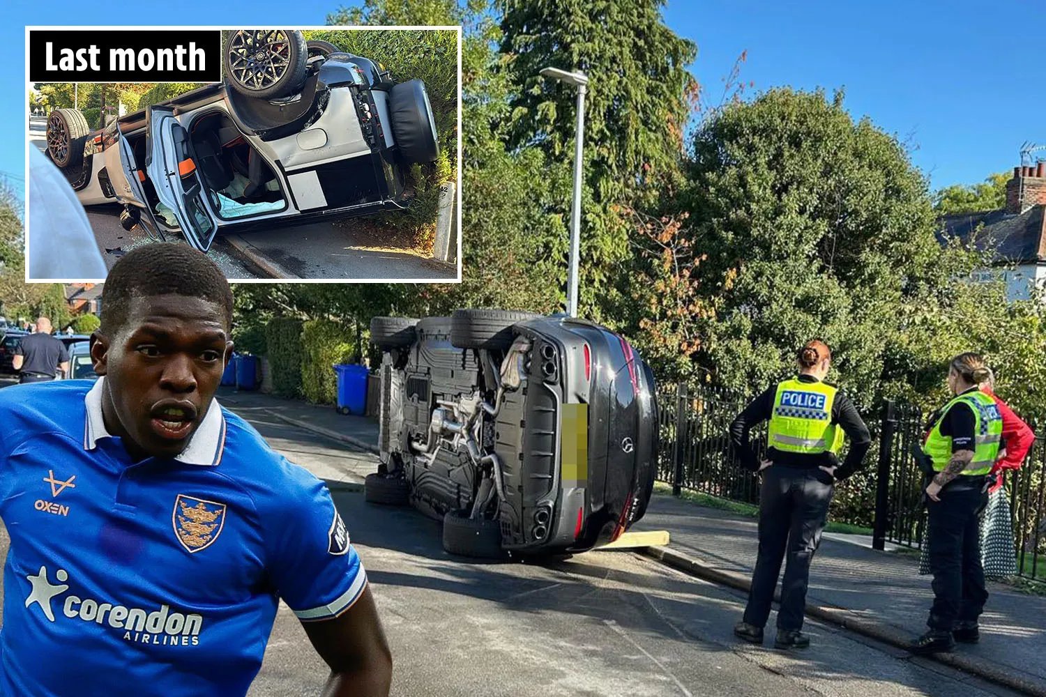 The Sun: Otro jugador del Hull City estrella su coche cerca del campo de entrenamiento, semanas después de que un compañero lo hiciera