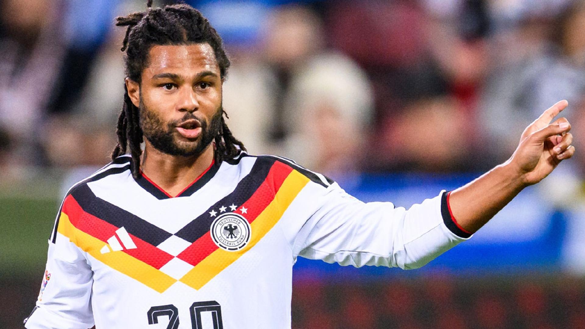 Bild: Serge Gnabry führt Deutschland als Kapitän gegen Serbien an