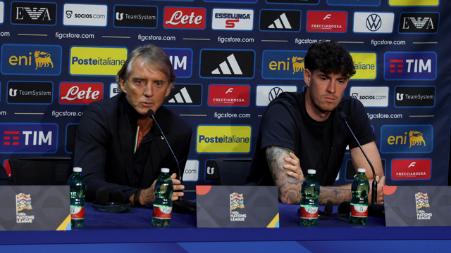 Mancini and Bastoni say Italy will not play like underdogs against France