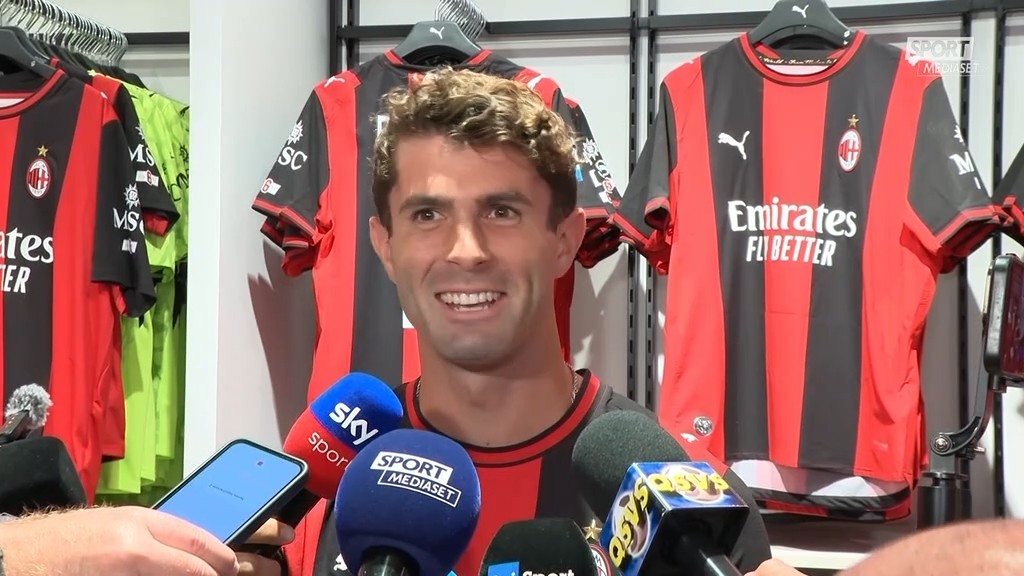 Pulisic: Sono felice al Milan, il rinnovo è in trattativa; molto contento di lavorare con Gonçalo