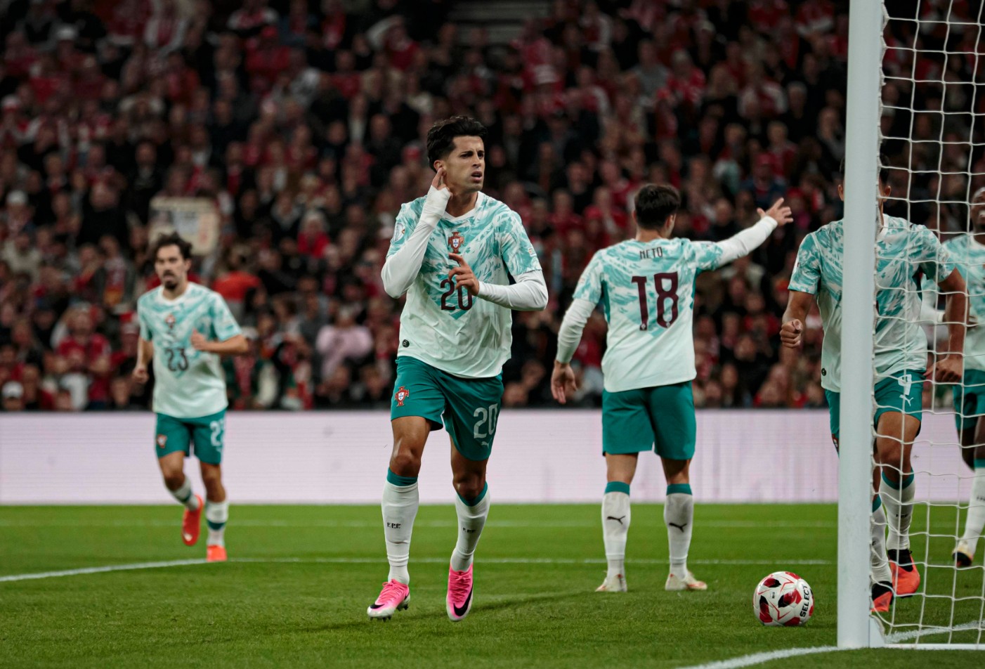 Portugal marca cuatro goles fuera de casa sin Cristiano Ronaldo por primera vez desde 2008