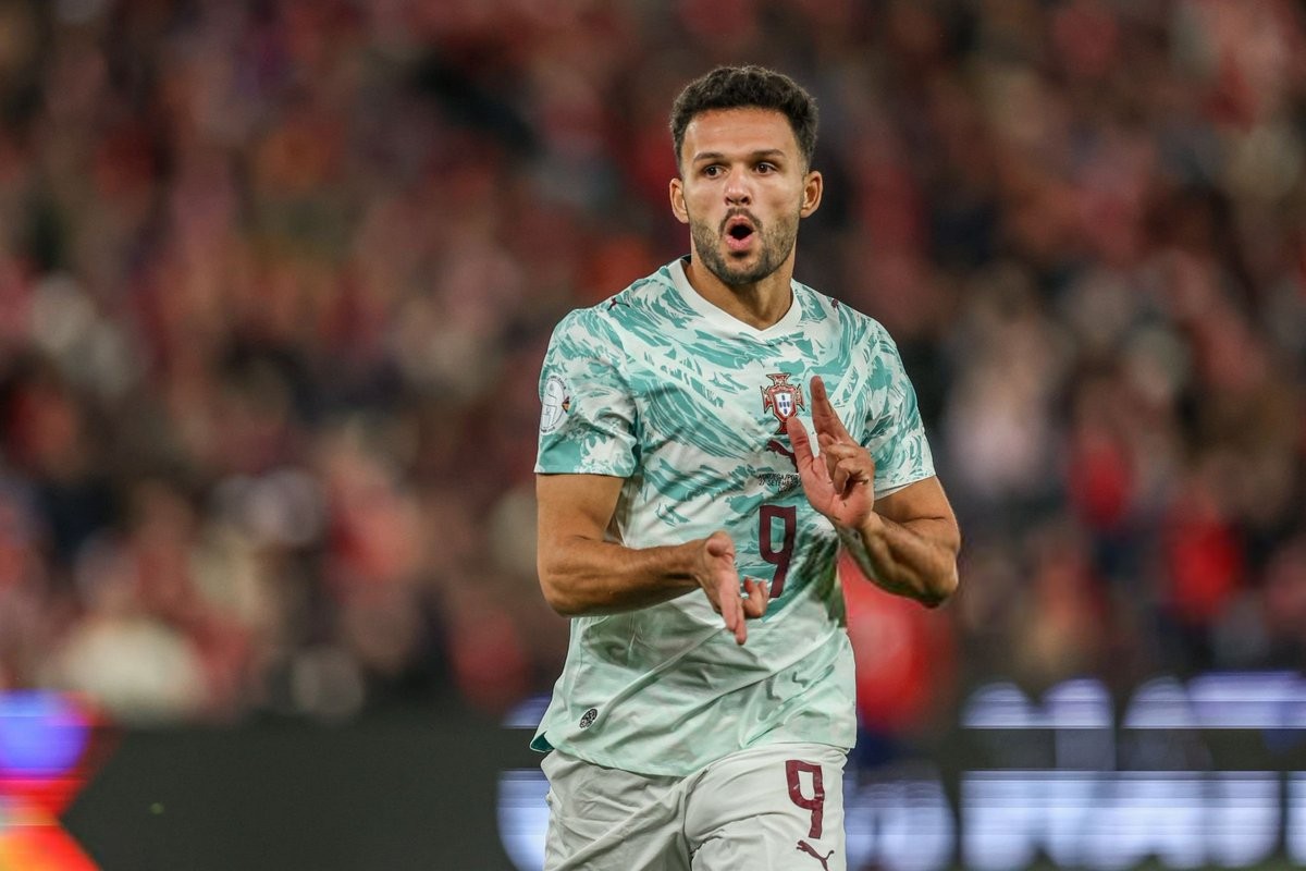 Portugal venceu todos os 10 jogos em que Gonçalo Ramos marcou