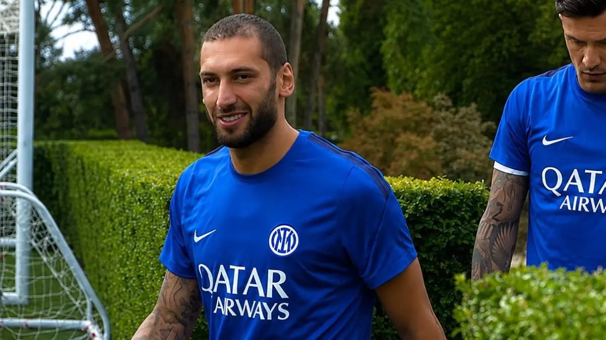 Calhanoglu si allena parzialmente con la squadra, Stones ancora a parte