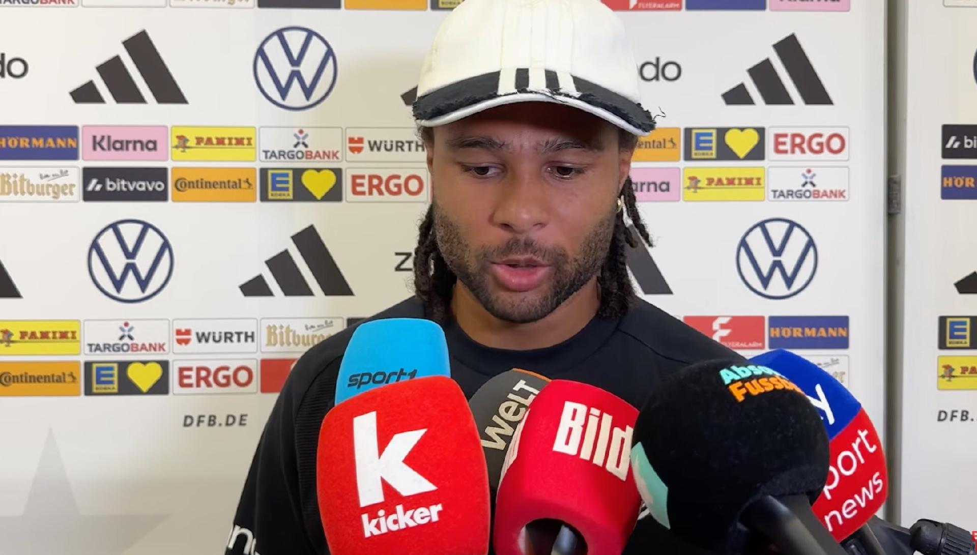 Gnabry: Tras perder con Grecia, queríamos ganar hoy; Wirtz estuvo fantástico