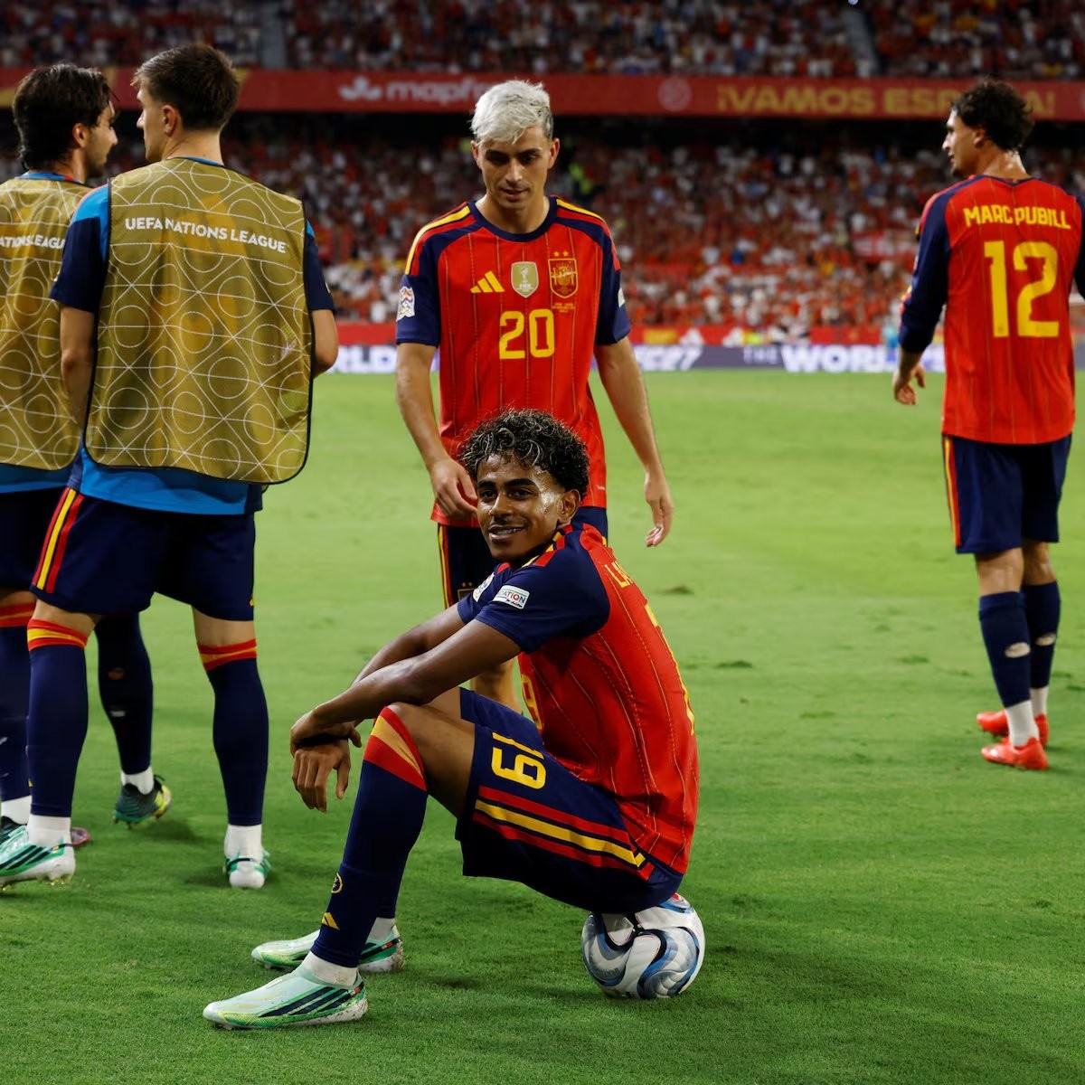 La Roja dispara a Lamine