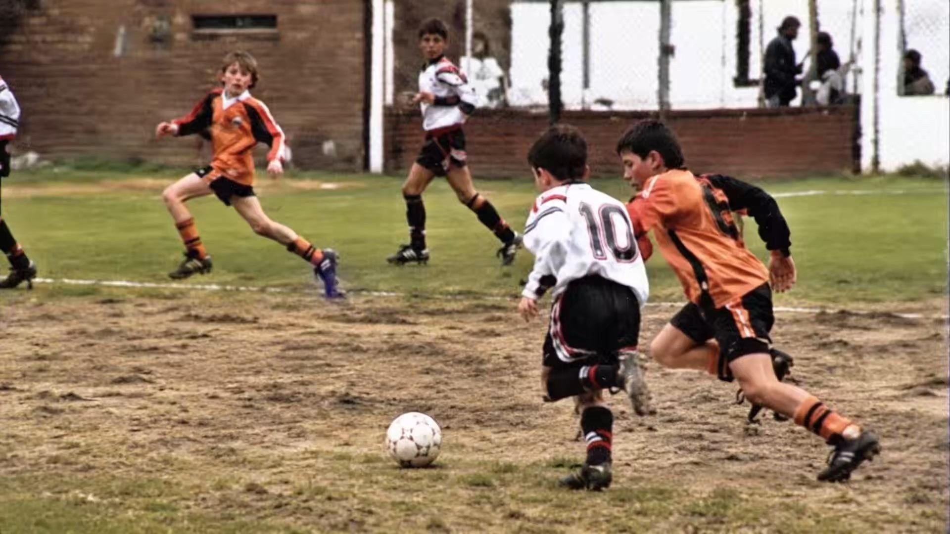 12-year-old Messi leading Newell's from 2-0 down to a 3-2 comeback victory against El Torito, 1999.