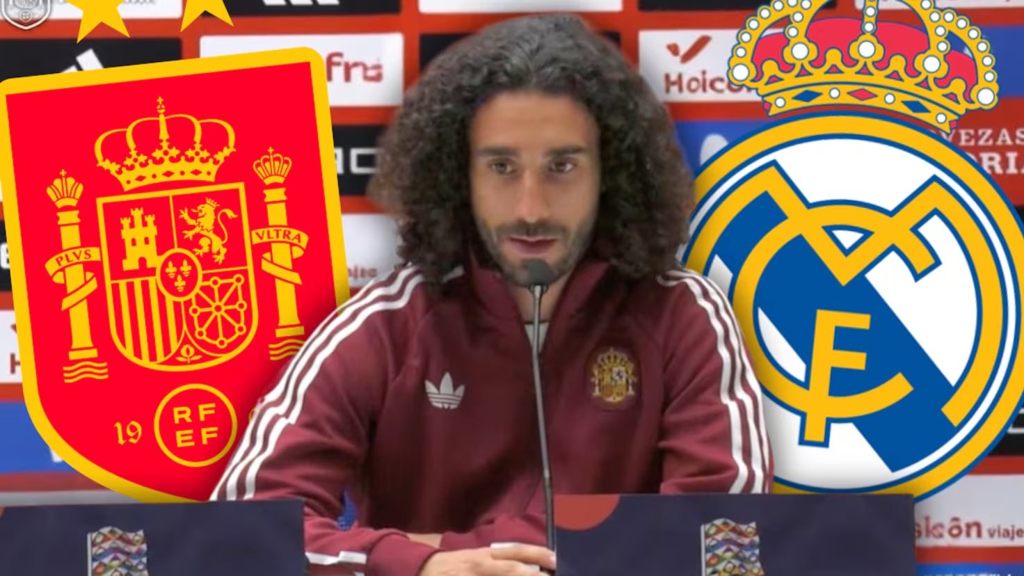 Cucurella explica por qué rinde mejor con la Selección que ahora con el Real Madrid