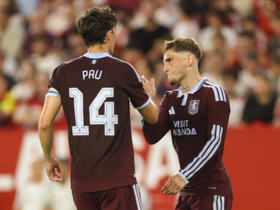 Sevilla 1-3 Aston Villa: A comeback win for Emery's side as Garnacho & Barley score