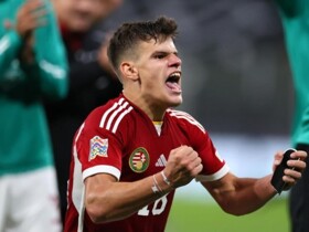 Hungary 1-0 Georgia: Kerkez's 1st goal for the national team sets victory for the host