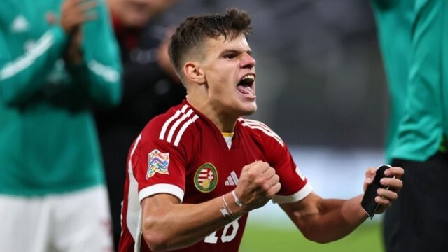 Hungary 1-0 Georgia: Kerkez's 1st goal for the national team sets victory for the host
