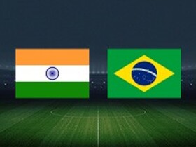 Вышли составы команд Индия vs Бразилия