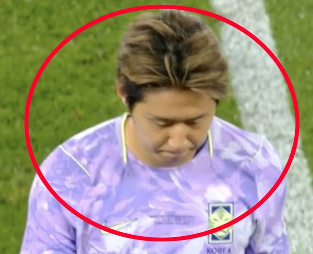 อี คัง-อิน ส่ายหน้าหมดหวังเข้าห้องแต่งตัว หลังเกาหลีใต้เสมอเวเนซุเอลา 0-0 ในครึ่งแรก