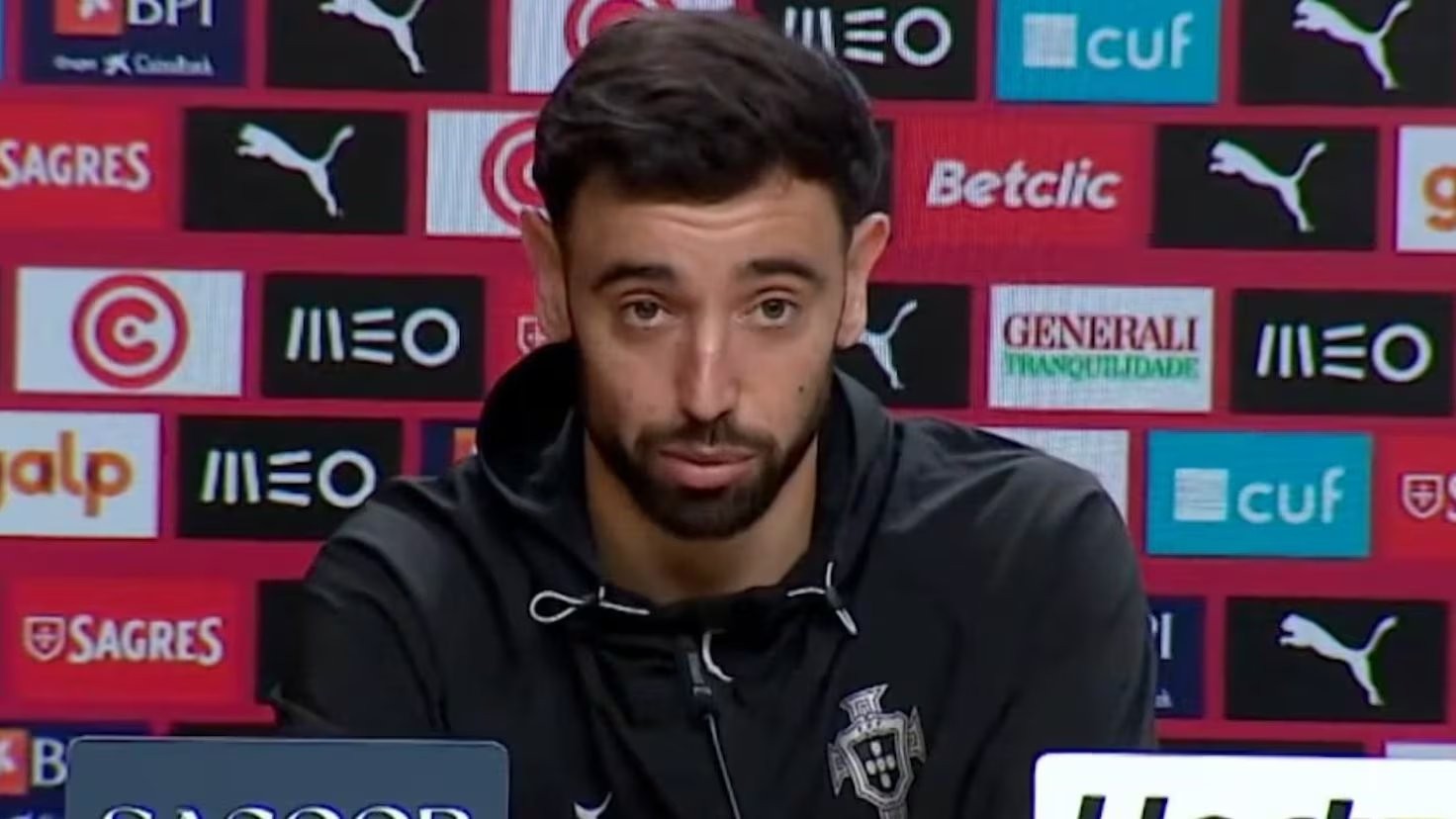 Lo va a suscribir Cristiano, Jorge Jesús y todos los portugueses: oigan esto de Bruno Fernandes sobre la polém