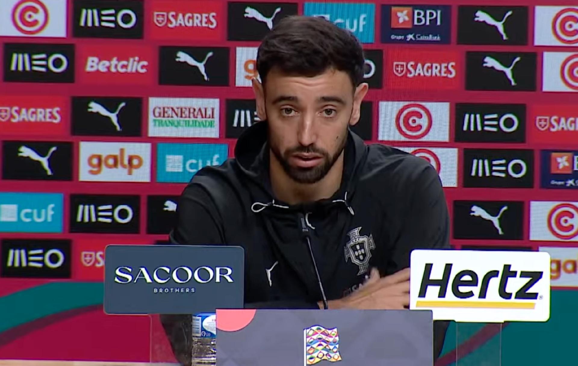 Bruno Fernandes: Ronaldo deserves respect; Portugal is united, stop dividing into factions
