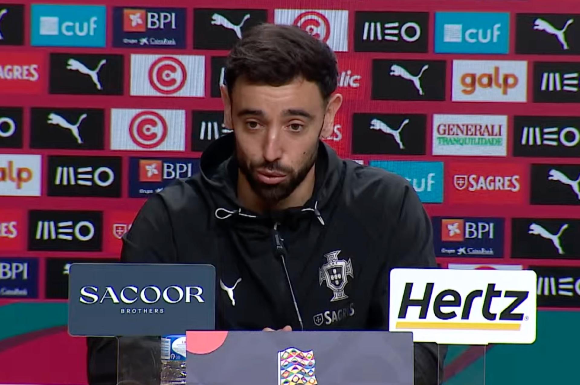 Bruno Fernandes: Always Room for Improvement, but Coach Roberto Martinez's Work Is Paying Off
