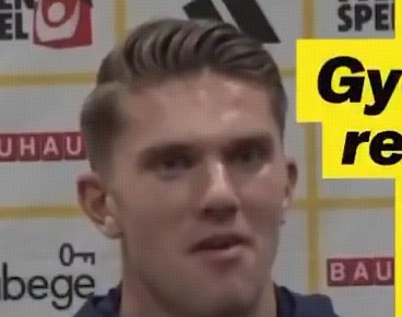 Fácil de aguentar! A reação hilária de Gyökeres quando Potter fez uma piada sobre as acusações ao Manchester City