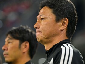 日本亚运队主帅：我们抱着想赢下决赛的决心，所以非常不甘心