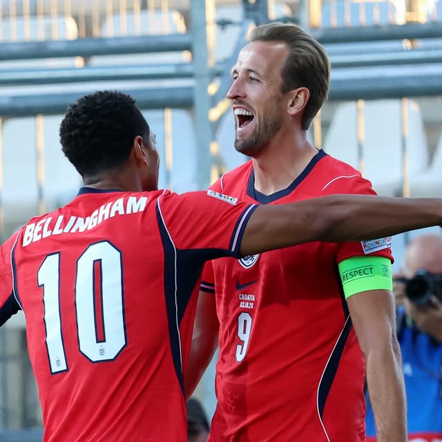 Harry Kane in den sozialen Medien: Das Spiel von Anfang an kontrolliert