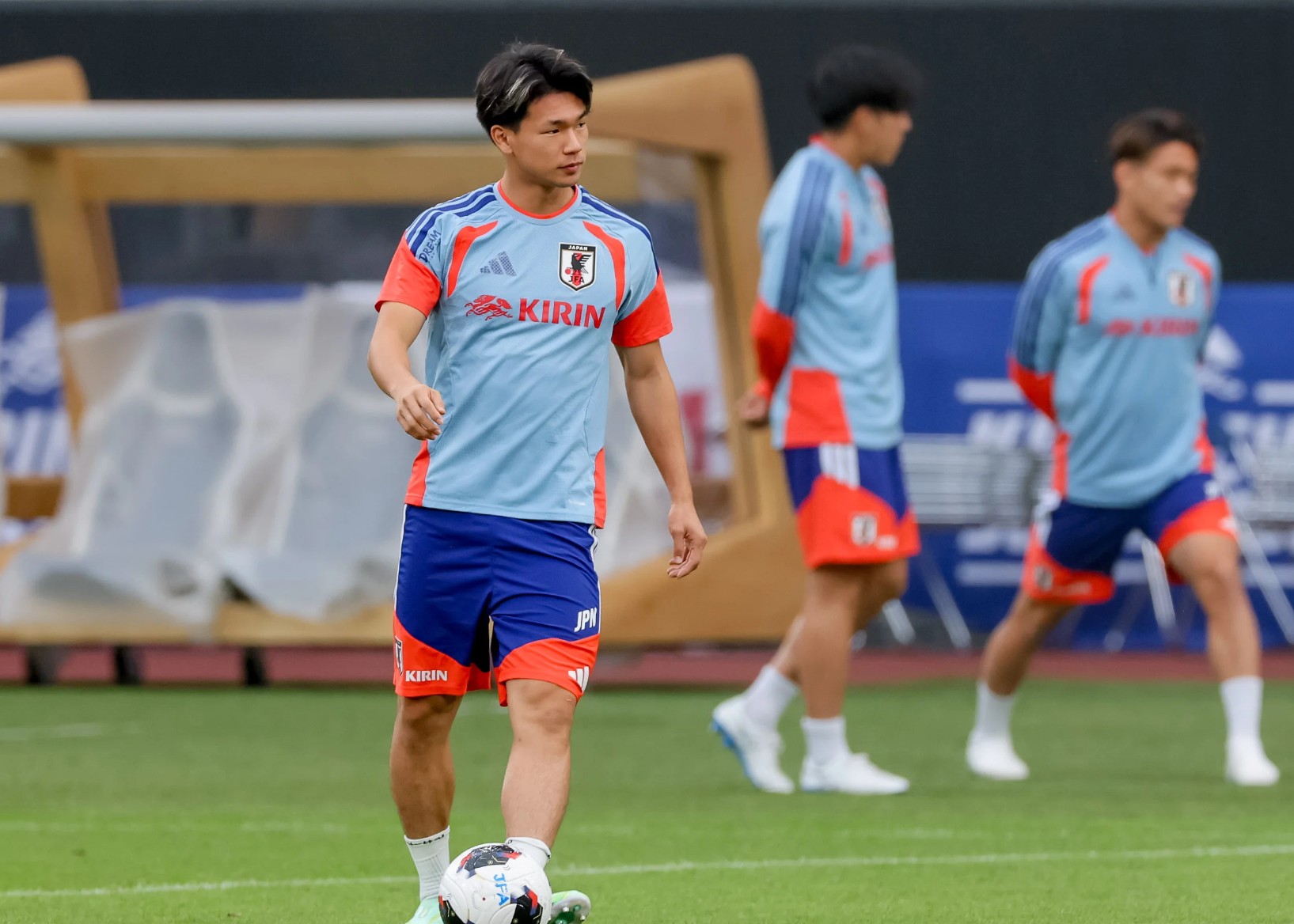 Il nazionale giapponese Kento Shiogai: Ho fiducia di segnare ogni volta che scendo in campo; mi impegnerò al massimo