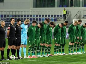 Ireland captain Kelleher REFUSES to shake hands with Israel skipper ahead of kick-off