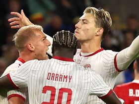 Wales 0-1 Denmark: Former Man Utd striker Rasmus Hojlund's penalty condemns Craig Bellamy's side to third defeat in four