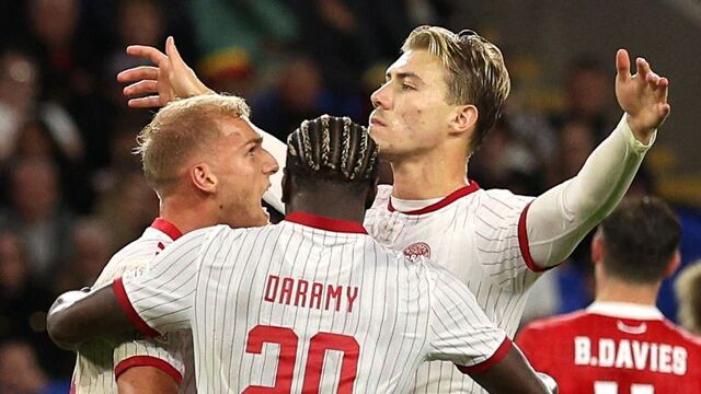 Wales 0-1 Denmark: Former Man Utd striker Rasmus Hojlund's penalty condemns Craig Bellamy's side to third defeat in four