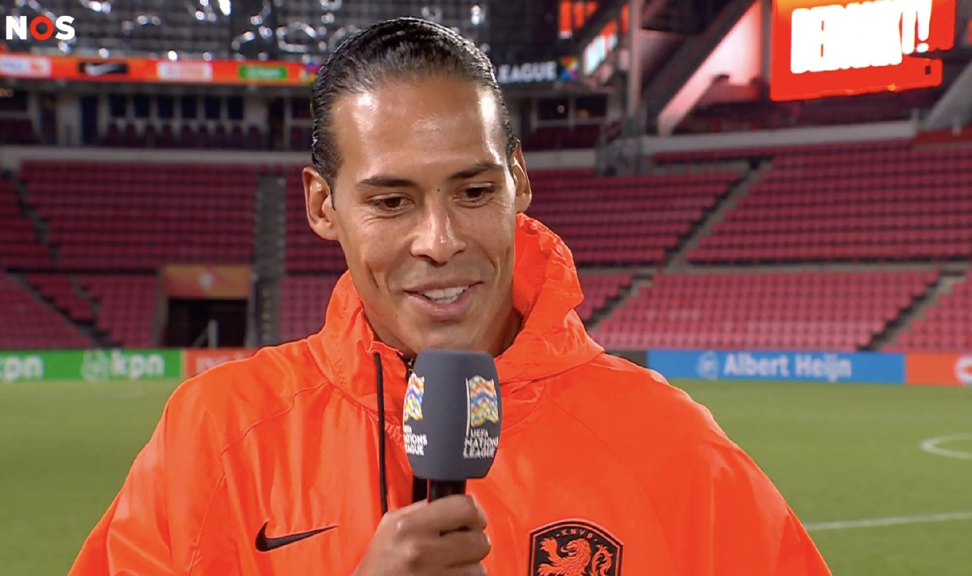 Van Dijk: 100 Länderspiele machen mich sehr emotional – das hätte ich mir als junger Mann nie erträumt