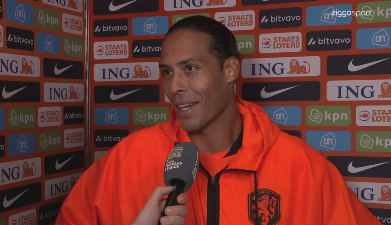 Van Dijk: Saya akan libur dua hari ke depan, mungkin saya akan bersantai dengan istri saya