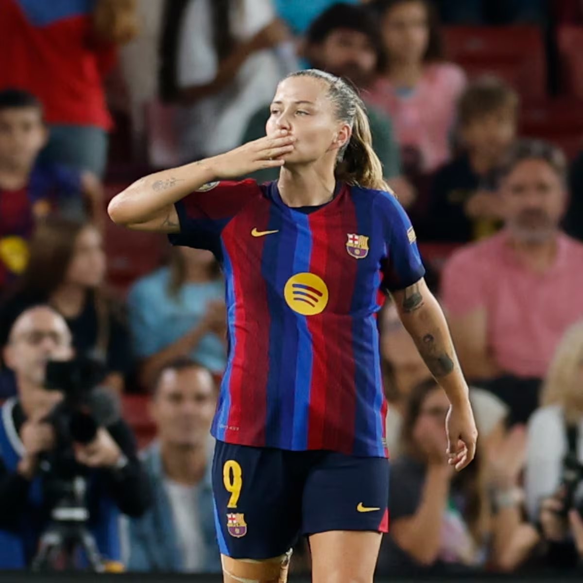 Claudia Pina: “Creo que soy más antimadridista que Cata Coll”